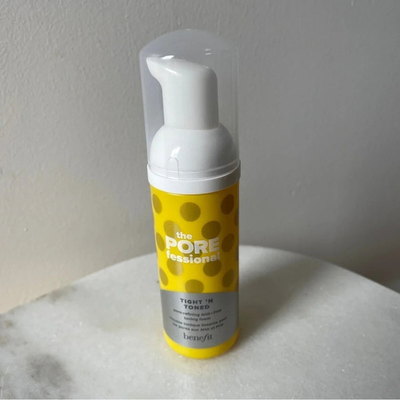 Benefit‎ Porefessional tight n  toned AHA + PHA pore refining toning foam - Picture 5 of 7